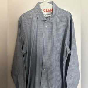 Kenneth Cole Men’s large LS Dress Shirt 34/35’ Slim Fit shirt (large)